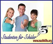 Nachhilfe-Vermittlung STUDENTEN FÜR SCHÜLER. www.nachhilfe.org