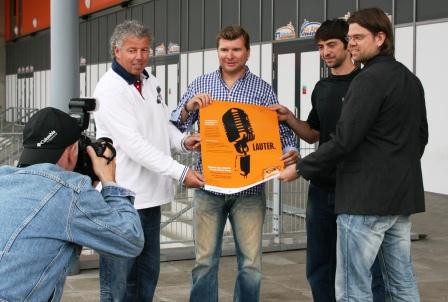 v.l. Karl-Heinz Fliegauf, Thomas Johannes Müller, Christoph Höhenleitner, Christian Buchner v.l. Karl-Heinz Fliegauf, Thomas Johannes Müller, Christoph Höhenleitner, Christian Buchner