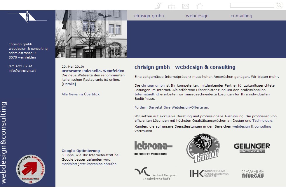 Webdesign und Internetauftritt Webdesign und Internetauftritt