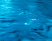 He Wenjue: Water. 2005. Öl auf Leinwand . 121 x 152 cm