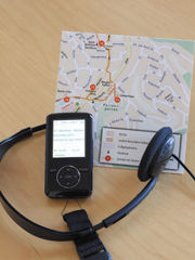 Der Audioguide zur Ausleihe