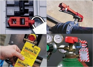 Lockout und Tagout-Systeme zum Absichern von Gefahrenbereichen