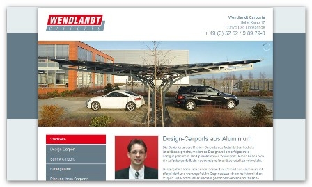 Ein Wendlandt Design Carport ist innovativ und wirtschaftlich rentabel