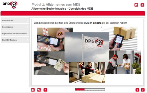 Die DPD GeoPost (Deutschland)GmbH setzt bei der Mitarbeiterschulung auf E-Learning Die DPD GeoPost (Deutschland)GmbH setzt bei der Mitarbeiterschulung auf E-Learning