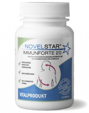 NOVELSTAR® - Immunforte 20 / traumhafte Aussichten für das Immunsystem und die Darmflora