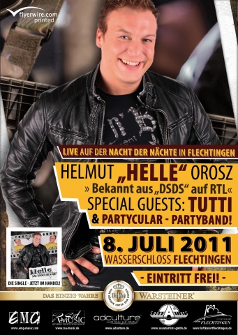 Flechtinger Musiknacht mit Schlosskonzert im Schlosshof Flechtinger Musiknacht mit Schlosskonzert im Schlosshof
