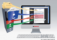 Transparenz und Effizienz in der Dokumentenerstellung und-verarbeitung bietet DocFamily von Assentis