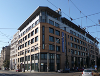 Das markante Bürogebäude Das markante Bürogebäude
