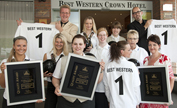 Das Team des Best Western Crown Hotel in Mönchengladbach ist die klare Nummer Eins.