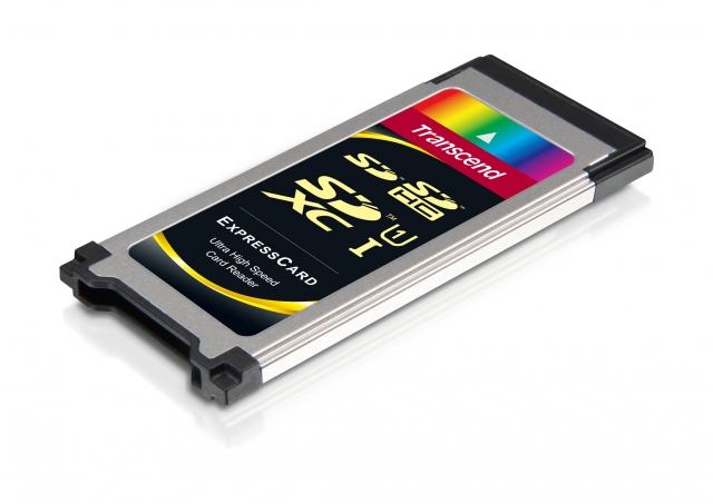 Transcend RDF1 ExpressCard: Ideale Wahl für High-Speed SDXC- und SDHC-Karten Transcend RDF1 ExpressCard: Ideale Wahl für High-Speed SDXC- und SDHC-Karten