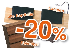 Nur im Juli: 20% Rabatt bei Aqua Comfort Wasserbetten Nur im Juli: 20% Rabatt bei Aqua Comfort Wasserbetten