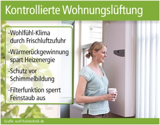 Kontrollierte Wohnungslüftung Kontrollierte Wohnungslüftung