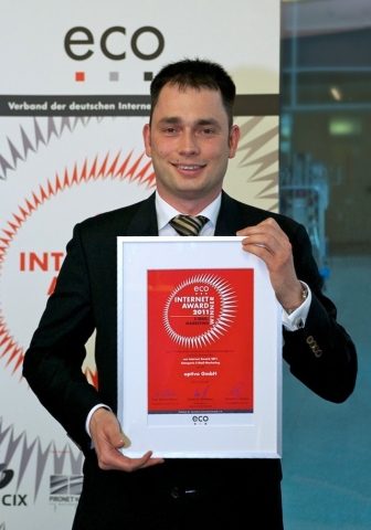 optivo gewinnt eco Internet Award 2011 in der Kategorie E-Mail-Marketing optivo gewinnt eco Internet Award 2011 in der Kategorie E-Mail-Marketing