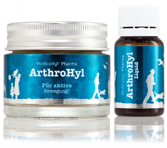 ArthroHyl punktet mit Hyaluronsäure-Konzentration ArthroHyl punktet mit Hyaluronsäure-Konzentration