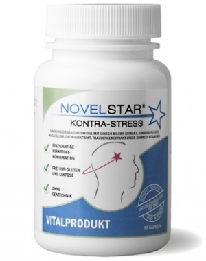 NOVELSTAR® - KONTRA - STRESS / Nahrungsergänzung zur Unterstützung geistiger Leistungsfähigkeit NOVELSTAR® - KONTRA - STRESS / Nahrungsergänzung zur Unterstützung geistiger Leistungsfähigkeit