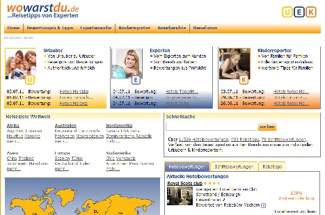 Das Hotelbewertungsportal www.wowarstdu.de mit den einmaligen Experten-Tipps von Reisebüros Das Hotelbewertungsportal www.wowarstdu.de mit den einmaligen Experten-Tipps von Reisebüros