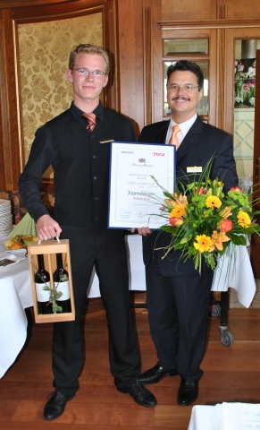 Juniorsieger beim Sommer- Sektcocktail- Cup 2011