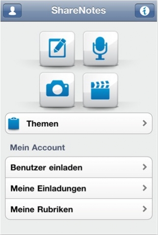 ShareNotes iPhone App Version 1.3.1 Update erhältlich