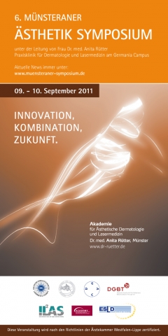 6. MünsteranerÄsthetiksymposium vom 09.-10.09.2011 in der Praxisklinik von Frau Dr. Rütter am German 6. MünsteranerÄsthetiksymposium vom 09.-10.09.2011 in der Praxisklinik von Frau Dr. Rütter am German