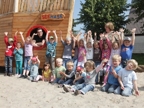 Kindergarten der St. Jacobi Gemeinde kurz vor der Fertigstellung Kindergarten der St. Jacobi Gemeinde kurz vor der Fertigstellung