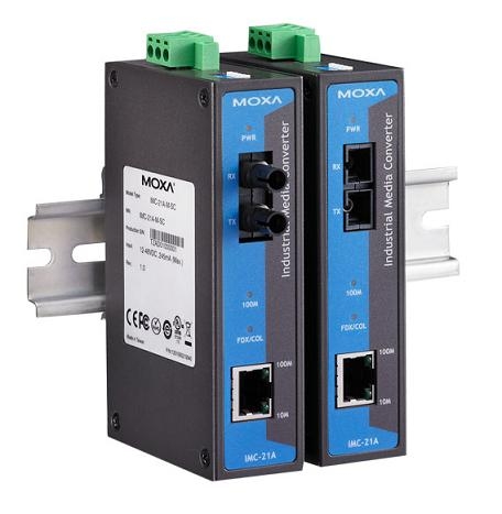 Neuer Ethernet-zu-Glasfaser Medienkonverter für den erweiterten Temperaturbereich Neuer Ethernet-zu-Glasfaser Medienkonverter für den erweiterten Temperaturbereich
