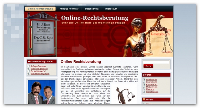 Onlinerechtsberatung - schnelle Hilfeübers Internet Onlinerechtsberatung - schnelle Hilfeübers Internet