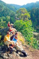 Panorama-Pause im Höllental Panorama-Pause im Höllental