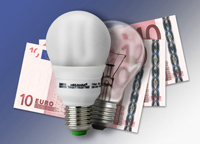 Der Wechsel lohnt sich: Energiesparlampen ersetzen immer mehr Glühlampen.
