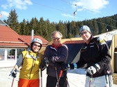 Maier und Flühr mit Gerhard Prinzing am Grünten Maier und Flühr mit Gerhard Prinzing am Grünten