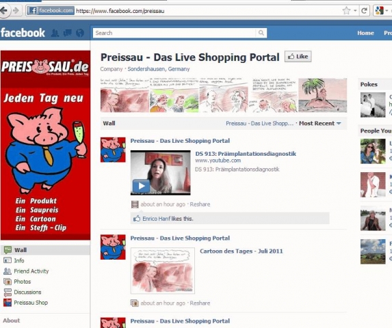 Technik-Tage versandkostenfrei im Preissau.de Facebook Shop