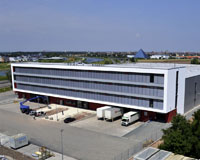 Das neue topmoderne Logistikzentrum mit einer Nutzfläche von 12.300 m² Das neue topmoderne Logistikzentrum mit einer Nutzfläche von 12.300 m²