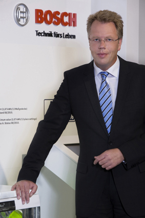 Volker Klodwig, Geschäftsführer Robert Bosch Hausgeräte GmbH Volker Klodwig, Geschäftsführer Robert Bosch Hausgeräte GmbH