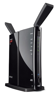 Buffalo Technology setzt noch einen drauf: Mit 300Mbps und dem neuen ADSL2+ Modem Router durchs Inte