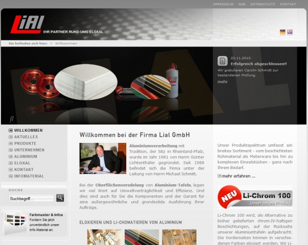 Made in Germany: Materialeinkauf bei Lial nur aus deutscher Produktion Made in Germany: Materialeinkauf bei Lial nur aus deutscher Produktion