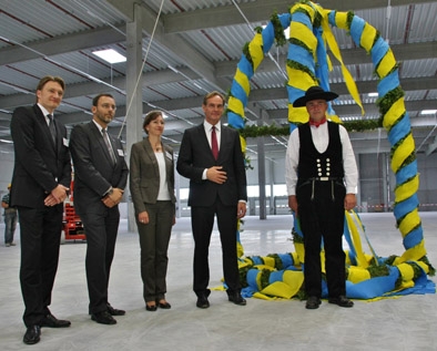 Goodman: Richtfest für das neue Logistikzentrum von DB Schenker Logistics in Leipzig Goodman: Richtfest für das neue Logistikzentrum von DB Schenker Logistics in Leipzig