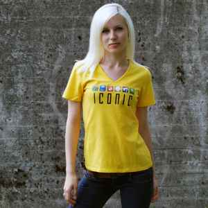 Icons als Artwork bei Iconic-fashion Designer t-shirts Icons als Artwork bei Iconic-fashion Designer t-shirts