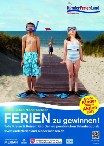 TMN und Merian starten Aktion KinderFerienLand Niedersachsen