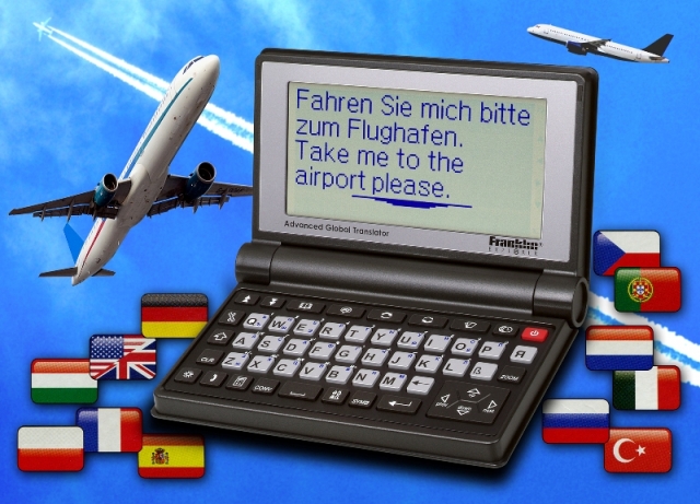 Ab in den Urlaub mit dem 12-Sprachen Advanced Global Translator (ET-4012) von Franklin