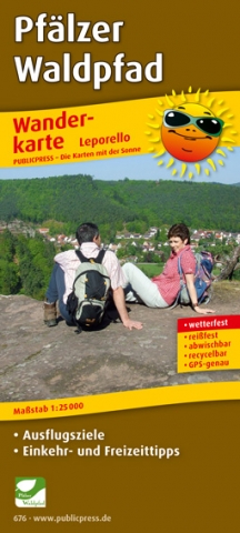 Neue Fernwanderwege-Wanderkarte&mehr bei Publicpress