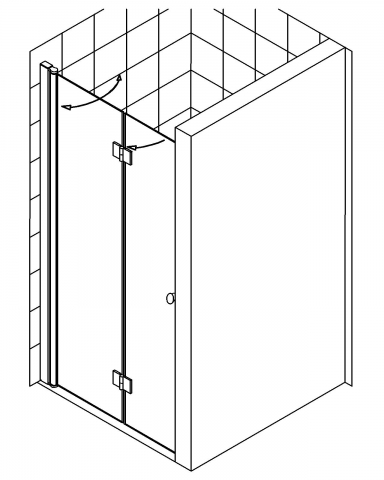Barrierefreie Echtglas-Duschkabinen und Echtglas-Duschabtrennungen Barrierefreie Echtglas-Duschkabinen und Echtglas-Duschabtrennungen