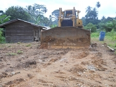 Die Bulldozer sind angerückt! Die Bulldozer sind angerückt!
