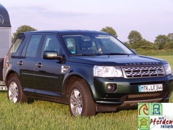 Zugfahrzeug-Tipp auf www.mit-Pferden-reisen.de: Landrover Freelander 2 Zugfahrzeug-Tipp auf www.mit-Pferden-reisen.de: Landrover Freelander 2