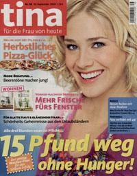 Neu im LeserService AboShop: tina - Magazin Abonnement Neu im LeserService AboShop: tina - Magazin Abonnement
