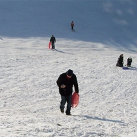 Schnee im Harz – in diesem Winter ein seltenes Bild, wie hier im Januar am Panoramic-Hotel Hohegeiß Schnee im Harz – in diesem Winter ein seltenes Bild, wie hier im Januar am Panoramic-Hotel Hohegeiß