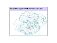 Bsp. für regionale Unternehmensvernetzung Bsp. für regionale Unternehmensvernetzung