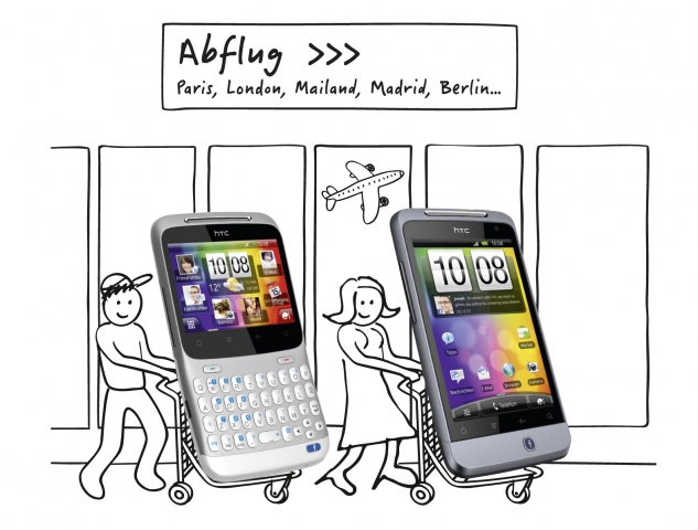 Mit HTC diesen Sommer Fluggutscheine sichern: HTC ChaCha und HTC Salsa lassen Smartphone-Fans abhe Mit HTC diesen Sommer Fluggutscheine sichern: HTC ChaCha und HTC Salsa lassen Smartphone-Fans abhe