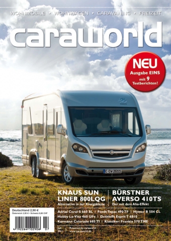 Caraworld.de startet erfolgreich Caravaning-Hochglanzmagazin Caraworld.de startet erfolgreich Caravaning-Hochglanzmagazin