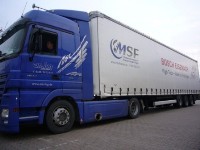 Ein 40 Tonner von MSF und em-log im Dauereinsatz für den Kunden Bosch Ein 40 Tonner von MSF und em-log im Dauereinsatz für den Kunden Bosch