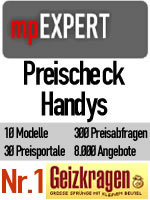 Testsieger: günstigster Preis für TouchScreen Handys über Geizkragen.de finden