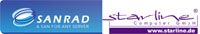 Unternehmenslogos SANRAD & Starline